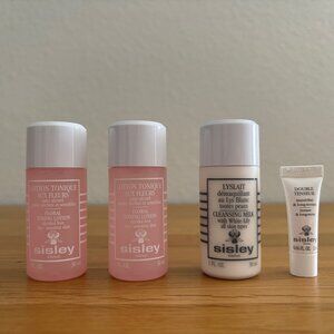 Brand New Sisley Paris Lot 4 Skincare Products - Cleanser Toner Moisturizer